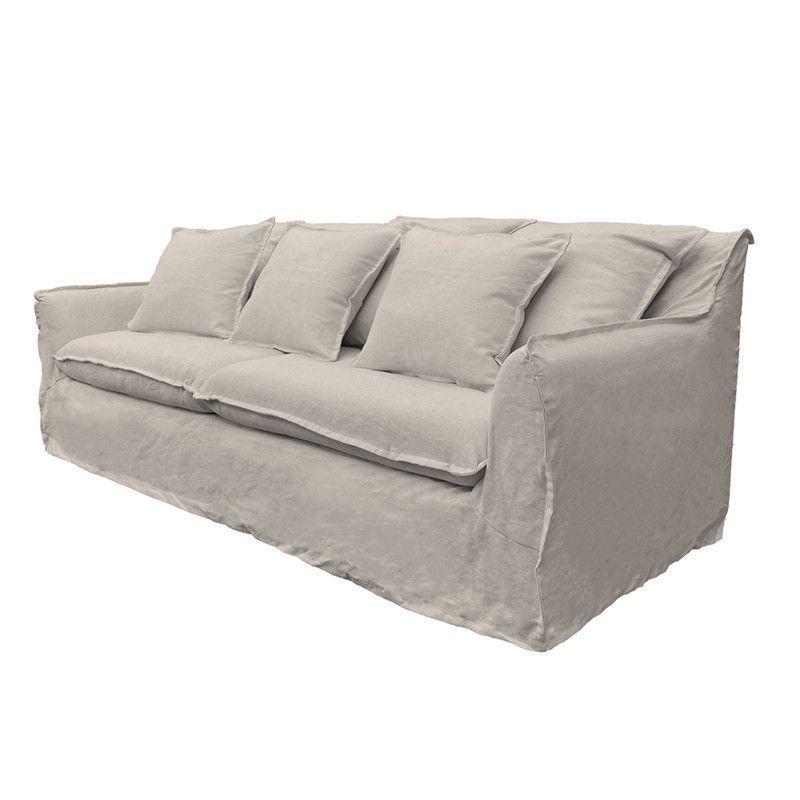 Sofá Palena Lino Hueso 3C-2