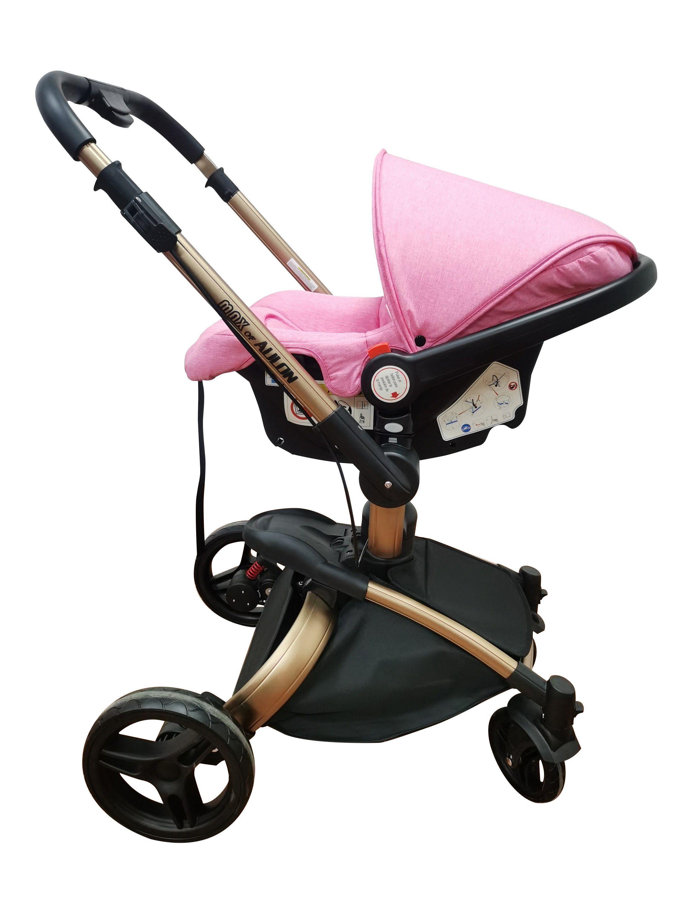Coche Travel System Max Of Aulon 360 Pink-5