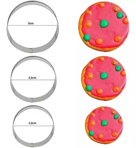 12 Moldes De Galleta Cortador Galletas Moldes Galletas -2