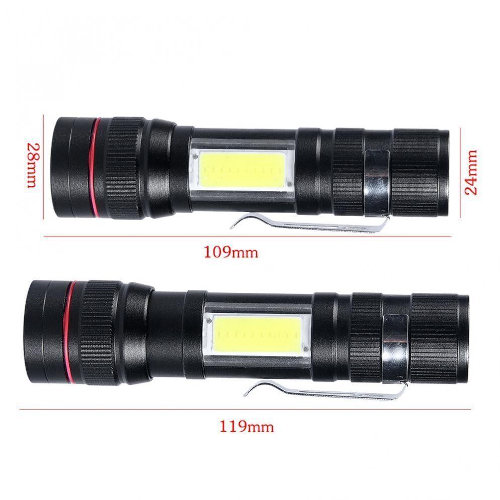 Linterna Led Recargable Usb Tecnolab TL325-3