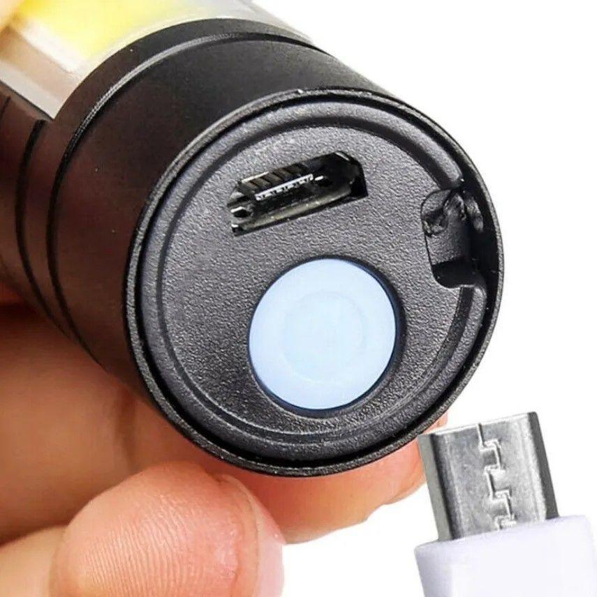 Linterna Led Recargable Usb Tecnolab TL325-4