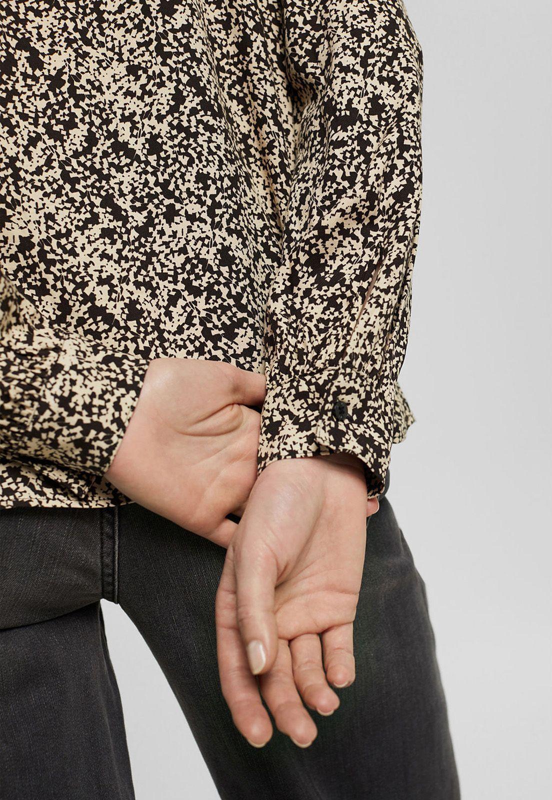 Blusa manga larga estampada con LENZING™ ECOVERO™ Esprit-2