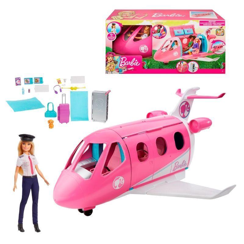 Barbie Explora Y Descubre Jet De Aventuras Con Mu√Ëeca-0