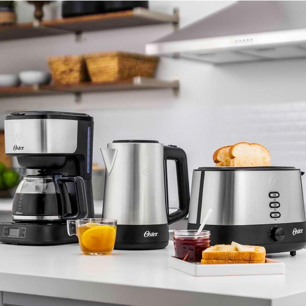 Tostador Oster® 2 rebanadas en acero inoxidable TSSTTR500-3