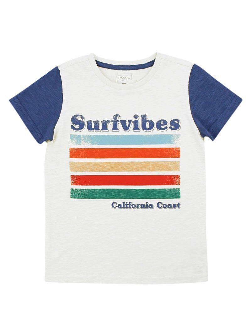 Polera Kids Niño Slub Savage Sunny Days Ficcus-0