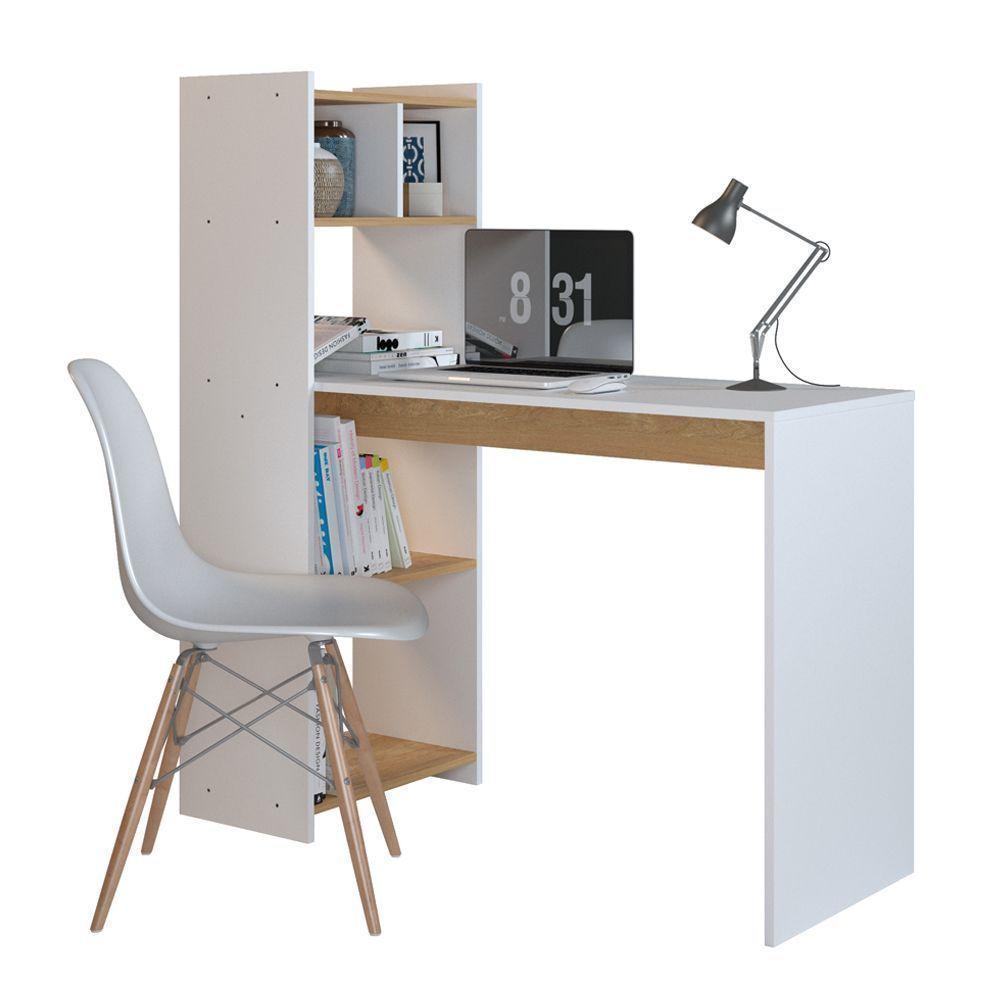ESCRITORIO BURGOS - MADERA/BLANCO-0