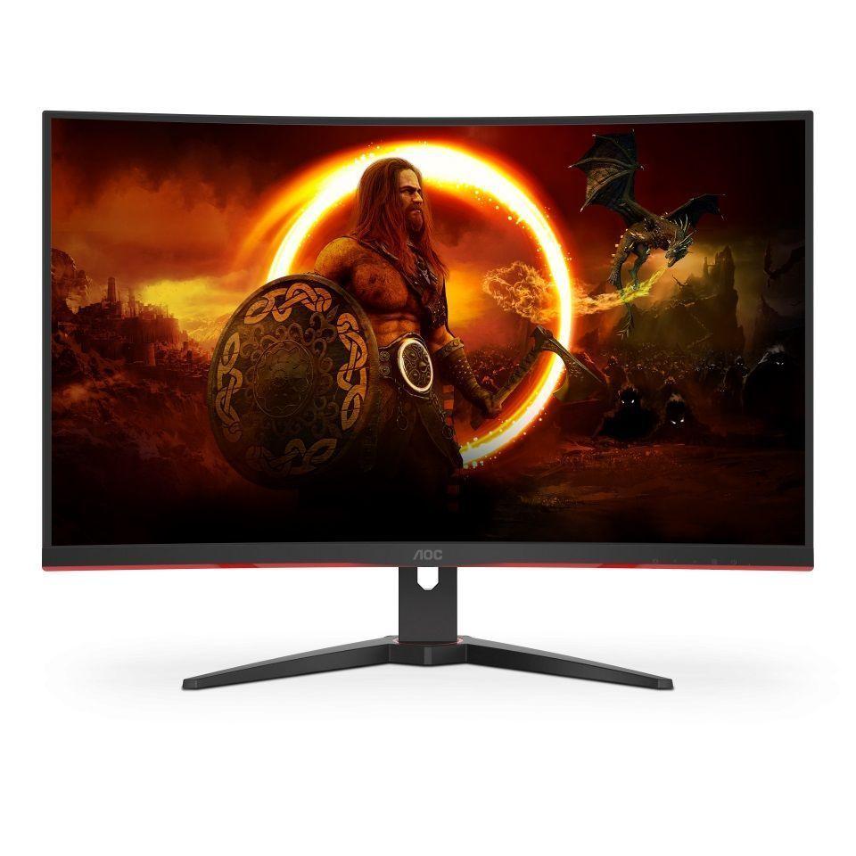 MONITOR GAMING AOC C32G2E / 165HZ/ 1MS/ 32" FHD-0