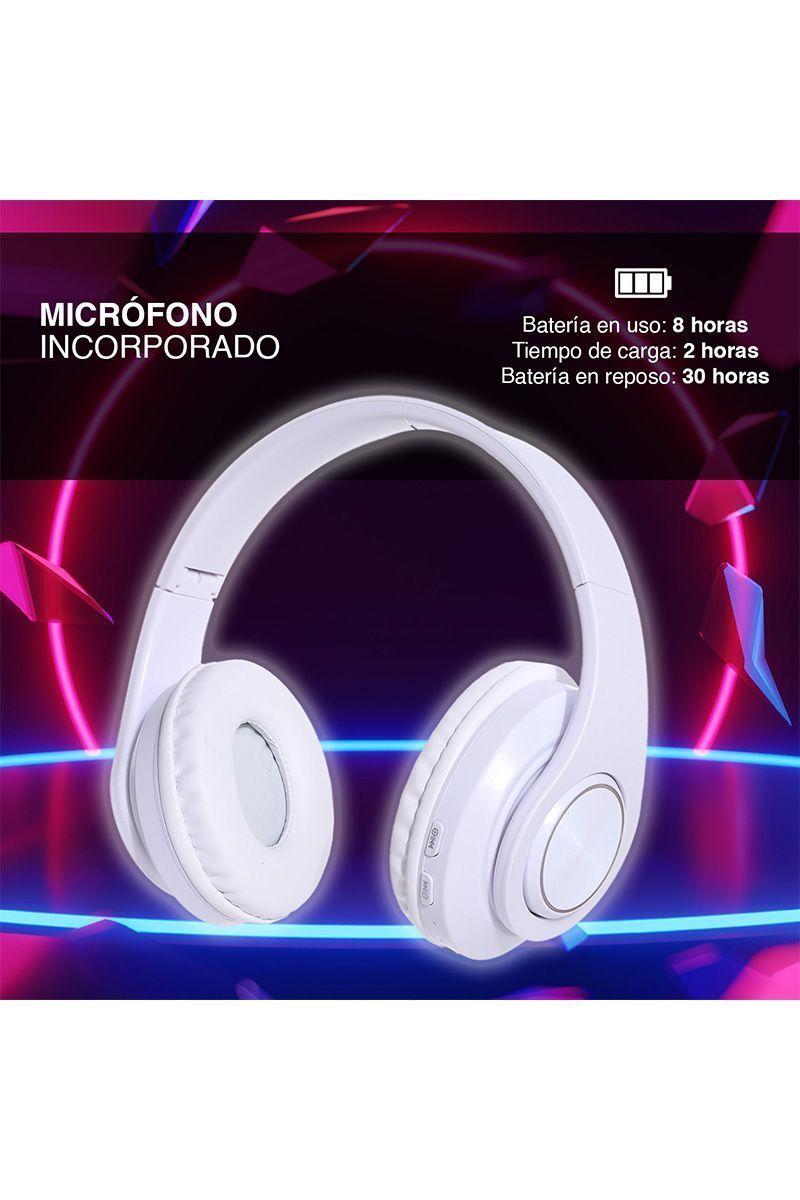 Audífonos Headphones BT B39 Blanco-3