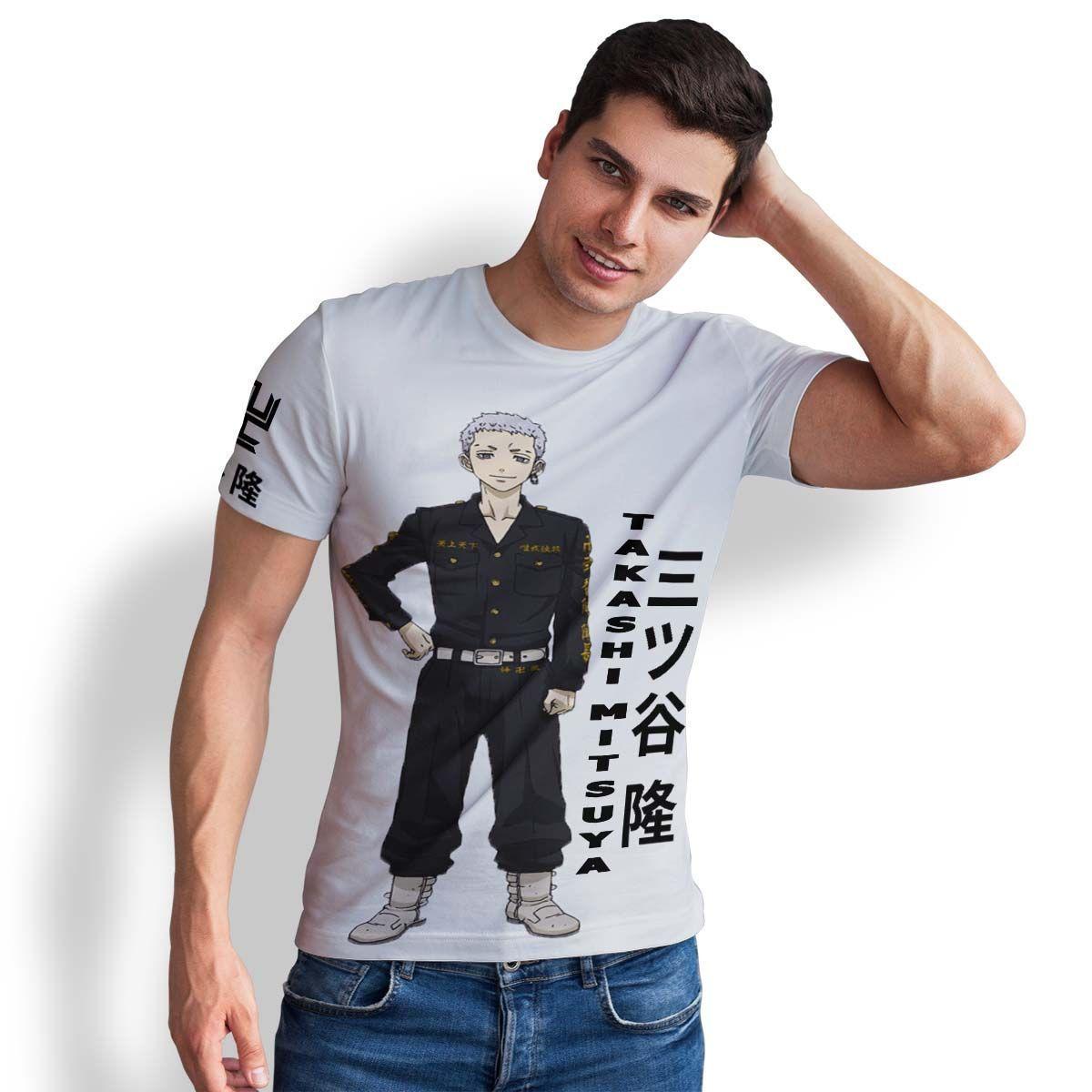 Polera Anime Tokyo Revengers - Takashi Mitsuya D3-0