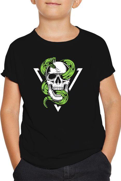 Polera niño diseño calavera 3-0