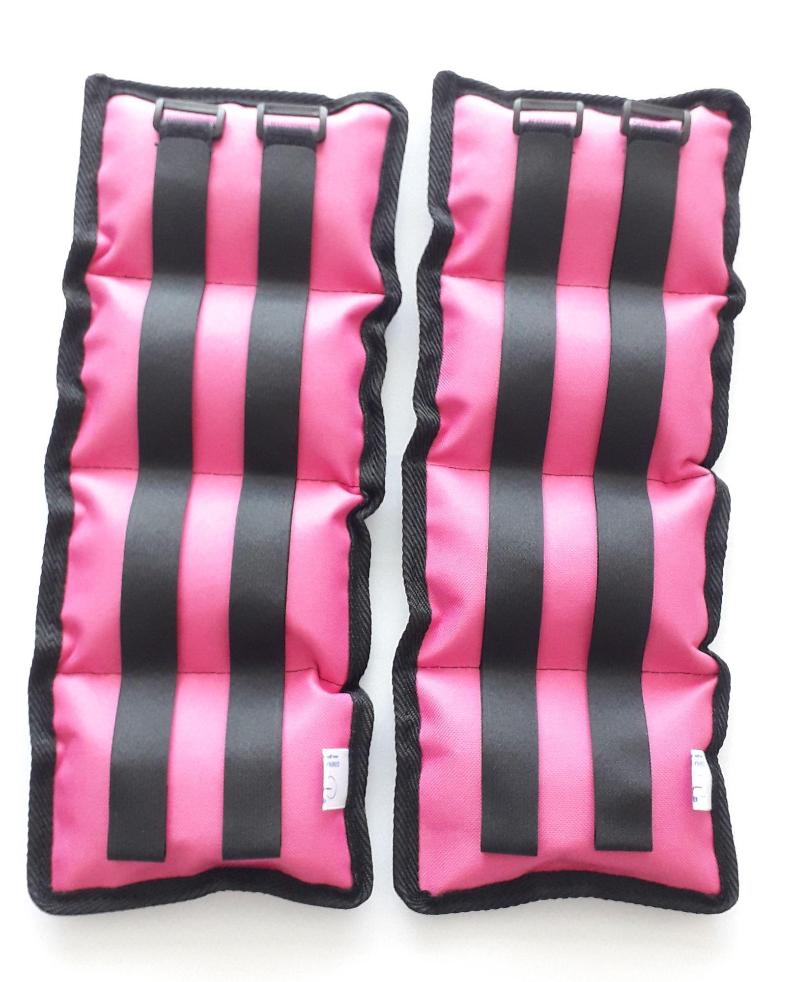 Pesos tobillo 2kgs par fucsia Gimnastica-1