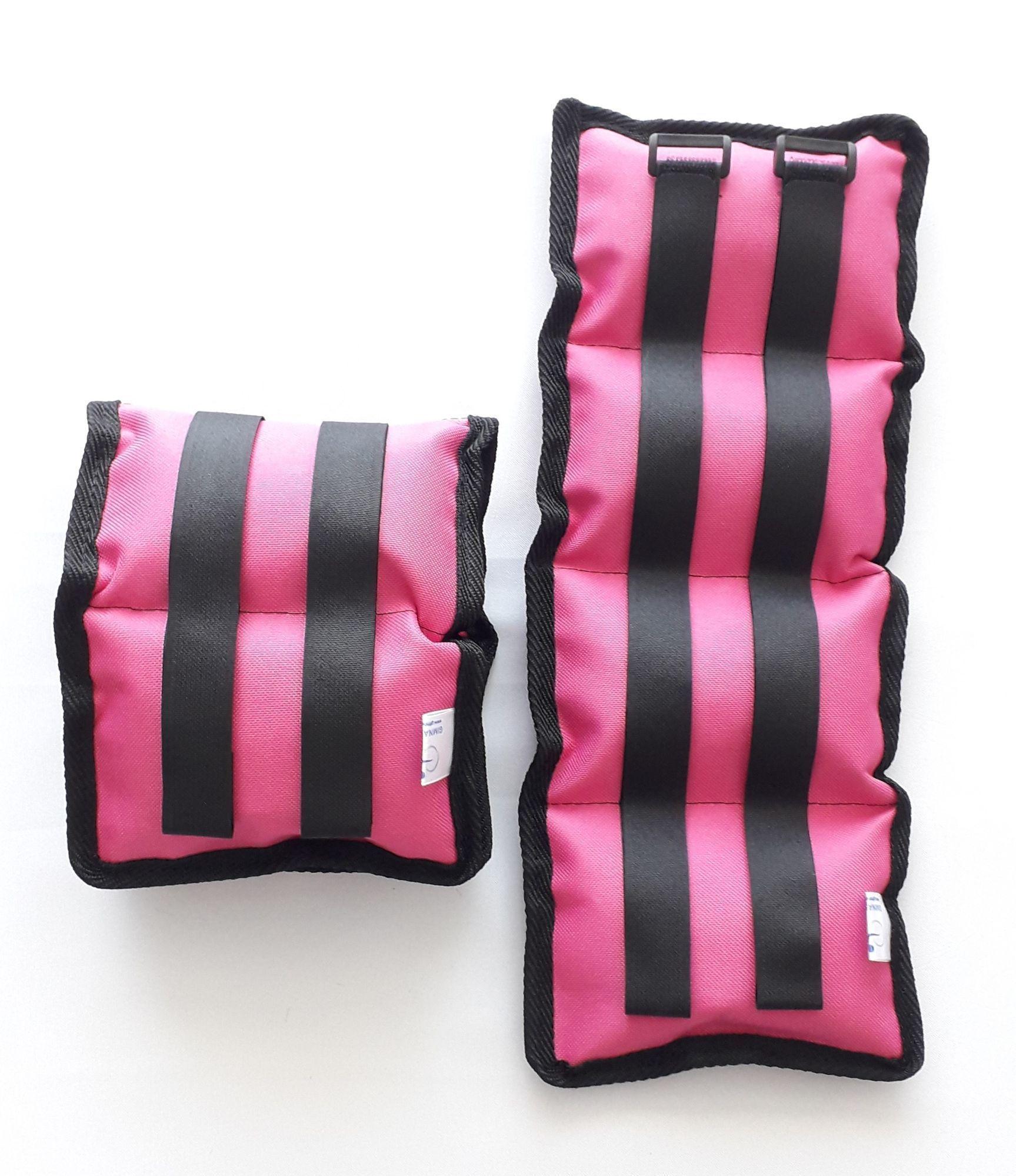 Pesos tobillo 2kgs par fucsia Gimnastica-2