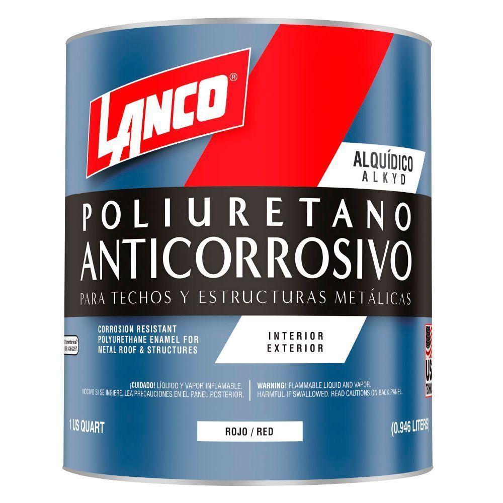 ANTICORROSIVO DE POLIURETANO PARA TECHOS Y ESTRUCTURAS ROJO 1GL-0
