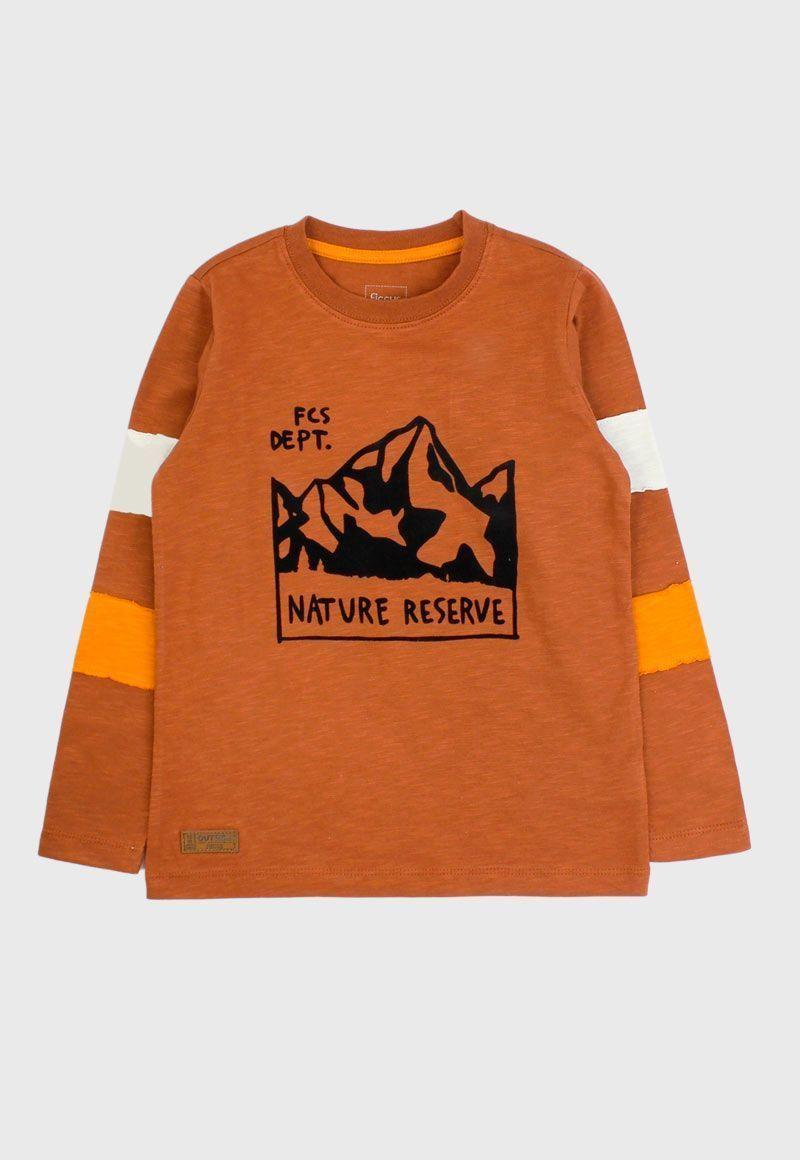 Polera kids niño franjas outside 229-0