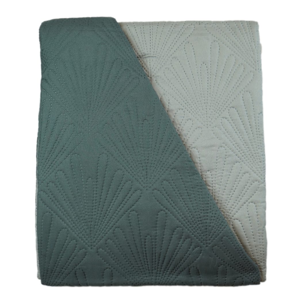 QUILT BI COLOR 1 1/2 PLAZAS AMA HOME GRIS-0