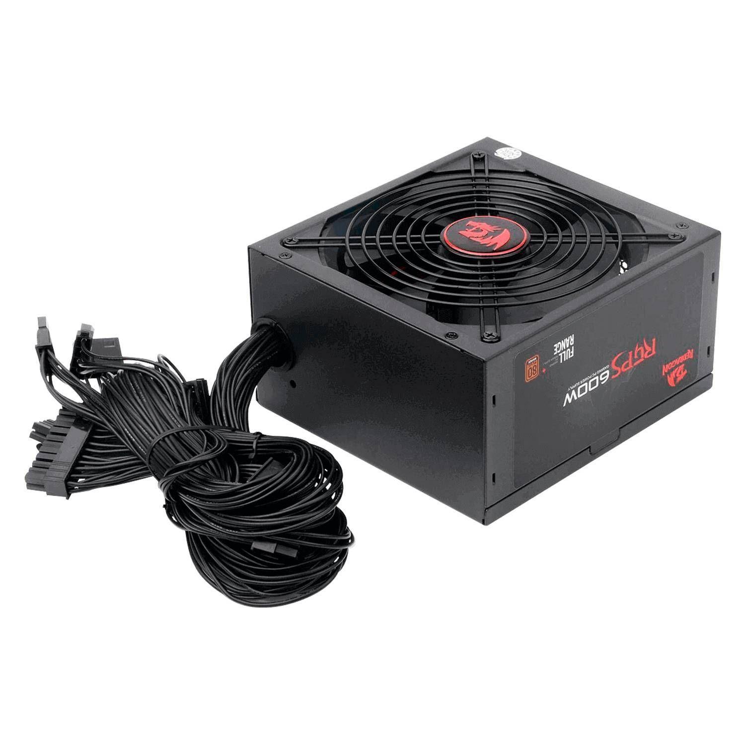 Fuente De Poder Para Pc Redragon Rpgs Gc-ps002 600w-3