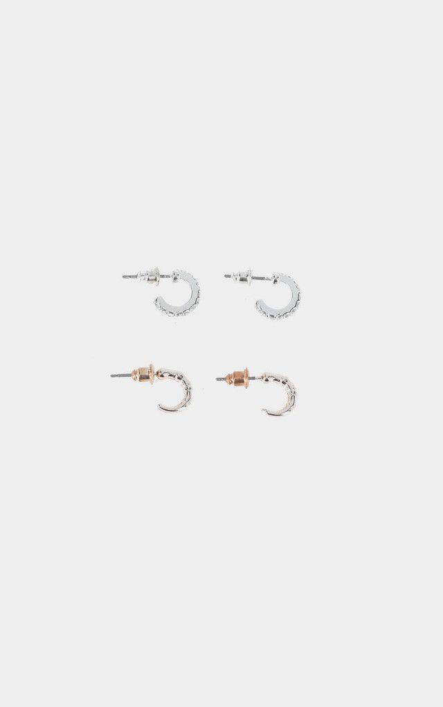 Aro Set Simple Plateado/Dorado  i-D-0