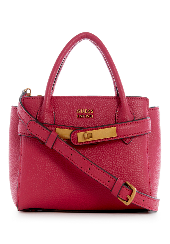 Mini Cartera Enisa Mini Satchel Mag Rojo Guess-0