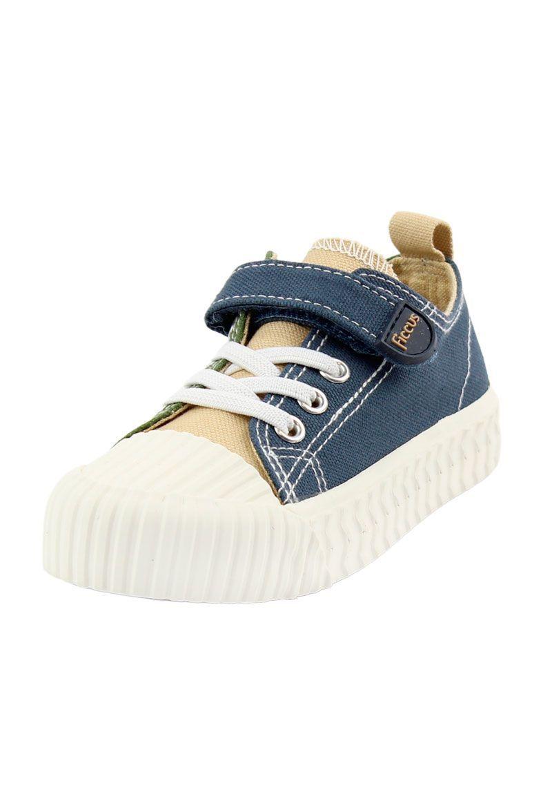 Zapatilla urbana velcro elástico caminar niño 893-1