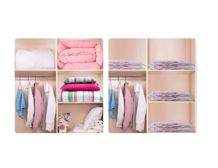 Pack 6 Bolsas Al Vacio 70 X 100 Cm Comprimir Ropa-3