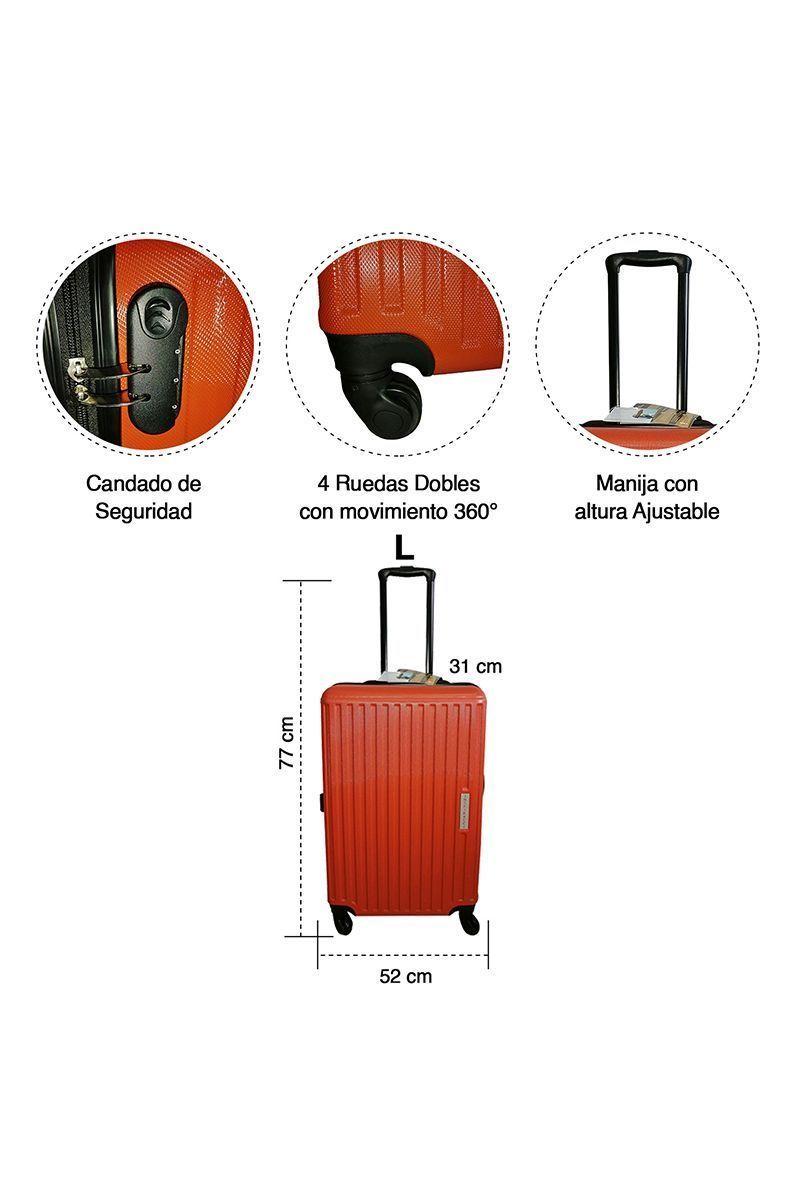Maleta Rígida Misuri L Rojo-2