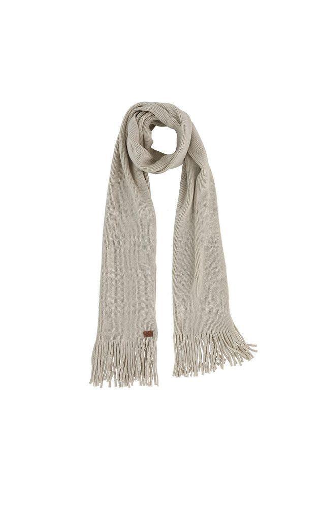 Bufanda Lisa Crema Humana-0