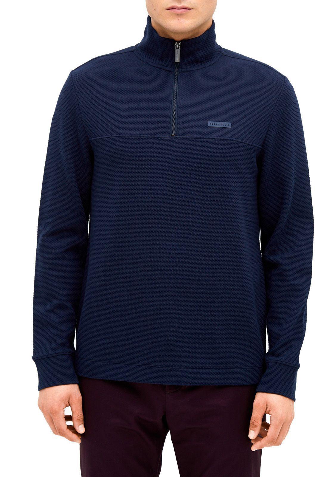 Polerón quarter zip textura-0