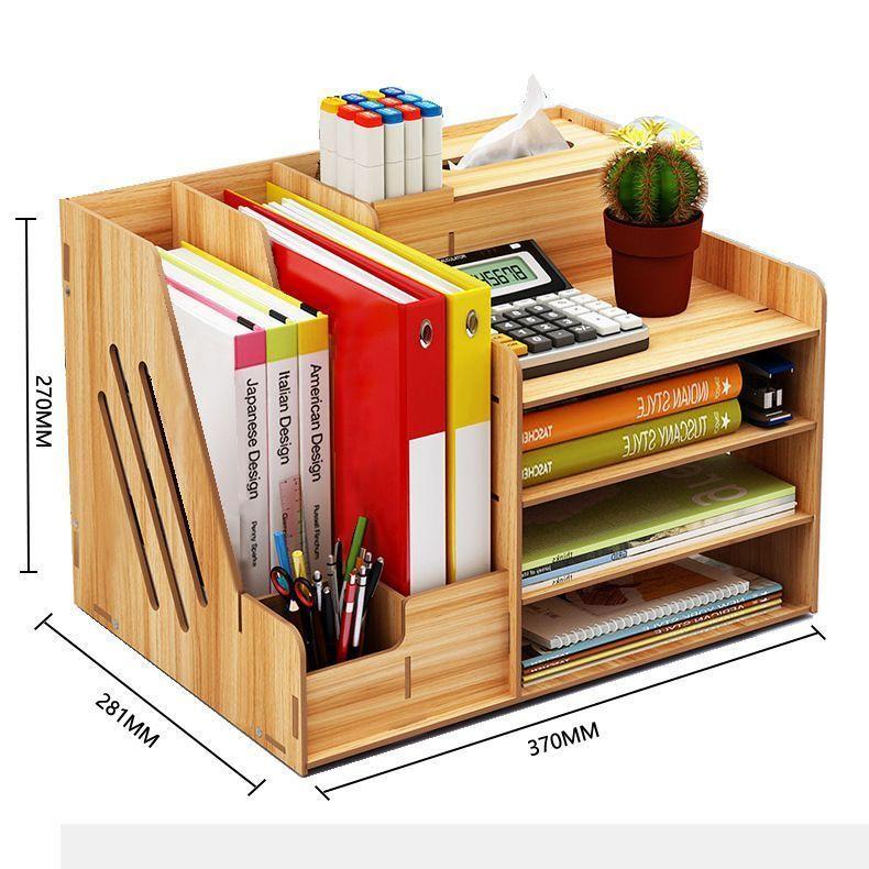 Estante De Madera Para Escritorio Organizador-4