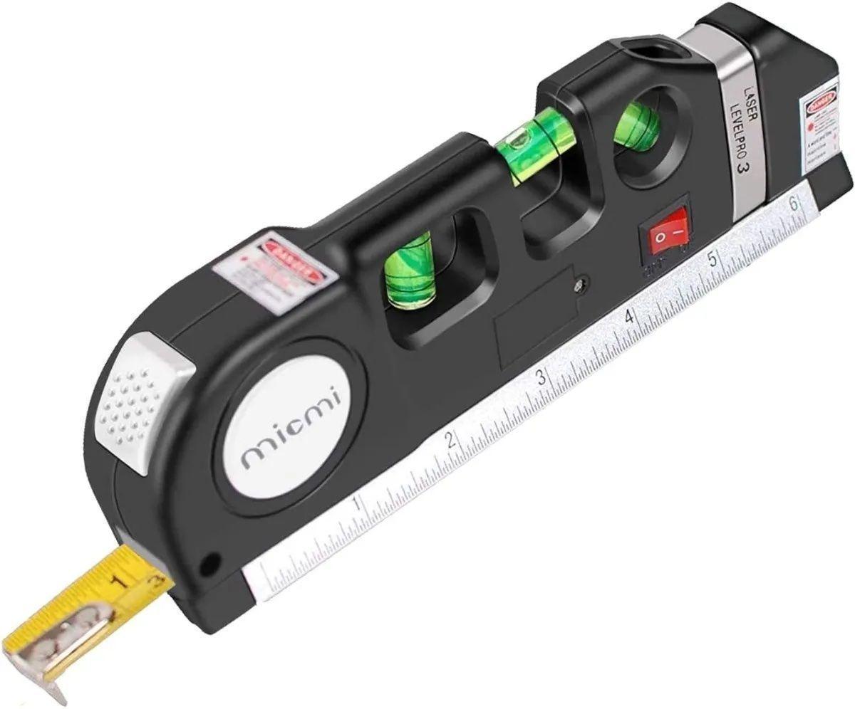 Nivel Laser Cinta Metrica Huincha Regla Pro 3 Multiuso-3