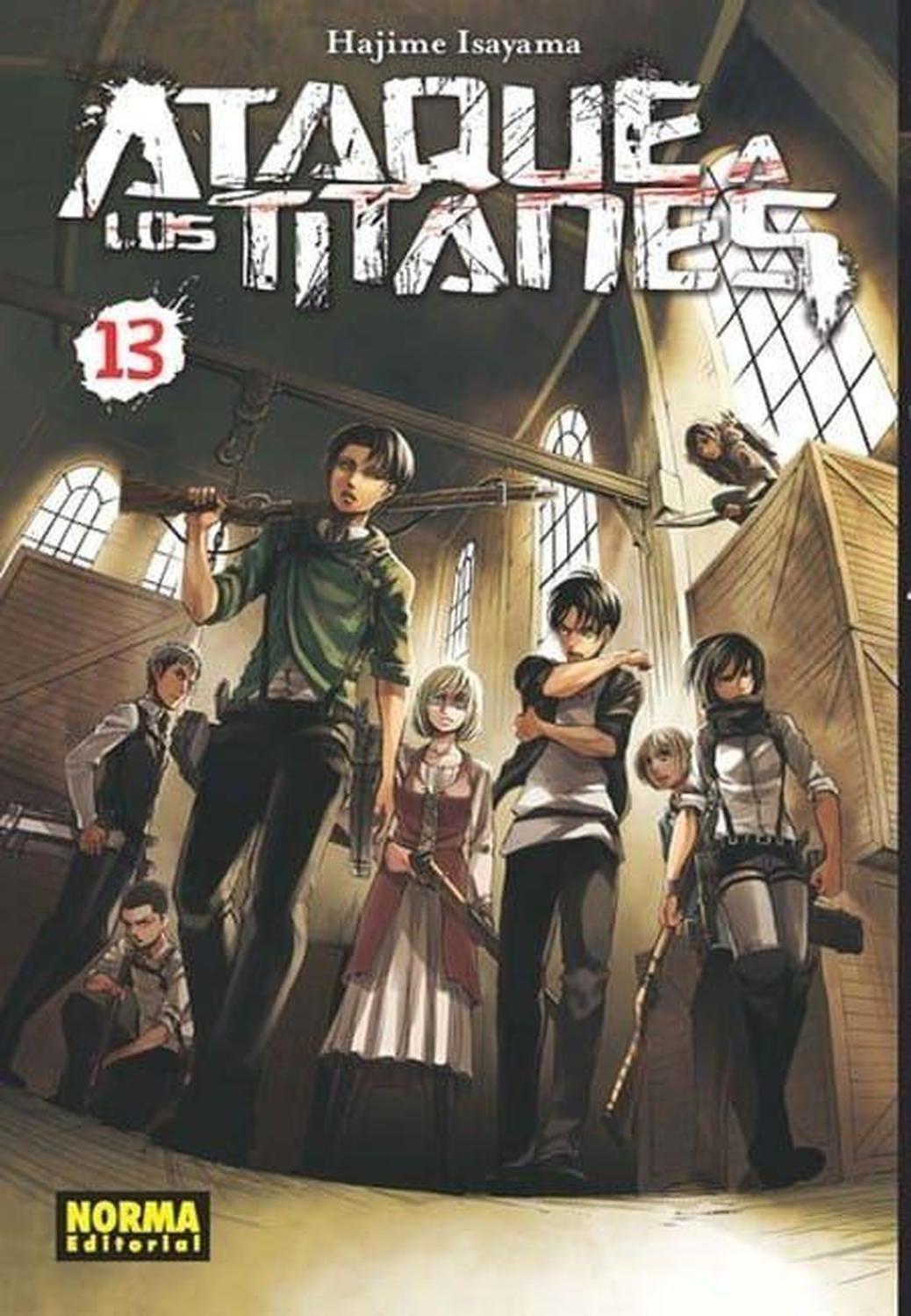 Manga Ataque A Los Titanes 13 - España-0