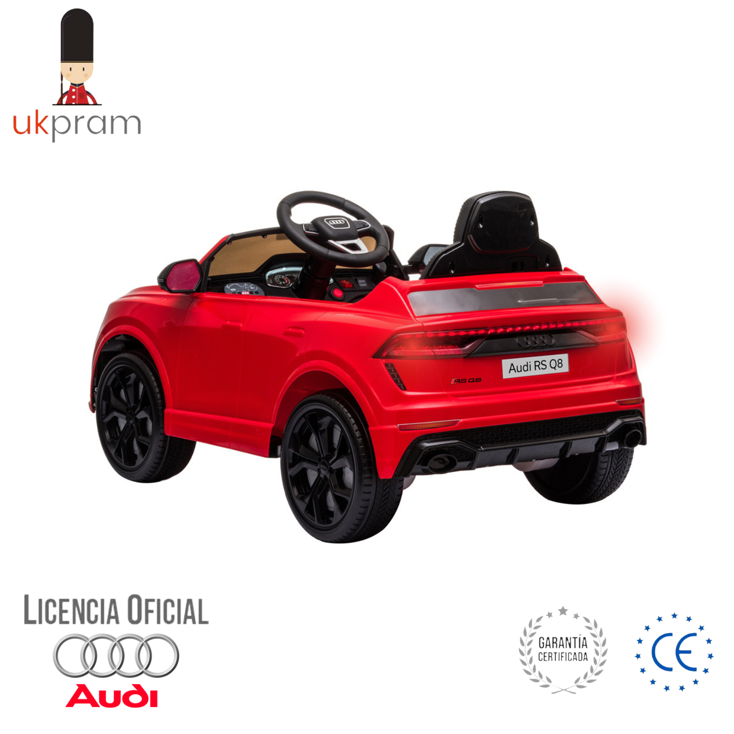 AUTO A BATERIA AUDI RS Q8 4X2 | UKPRAM-4