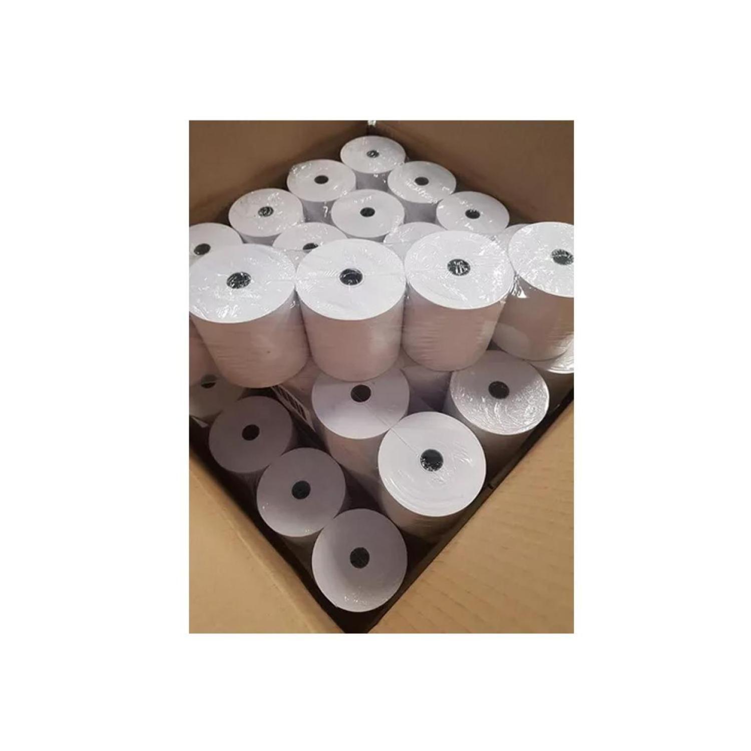 100 Rollos de Papel Térmico Para Boletas 5,7 x 20m-4
