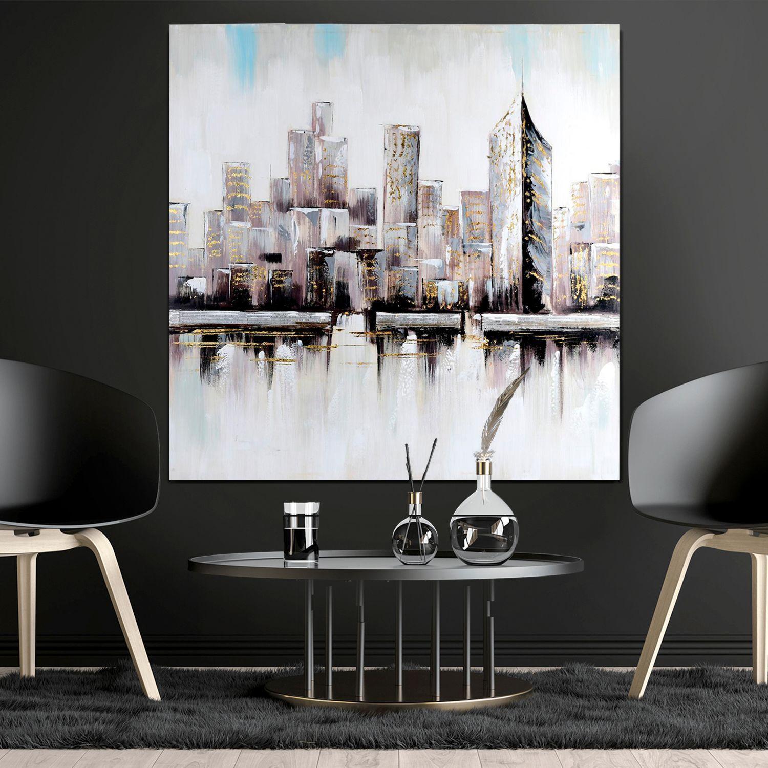 Cuadro Decorativo Downtown 100x100-4