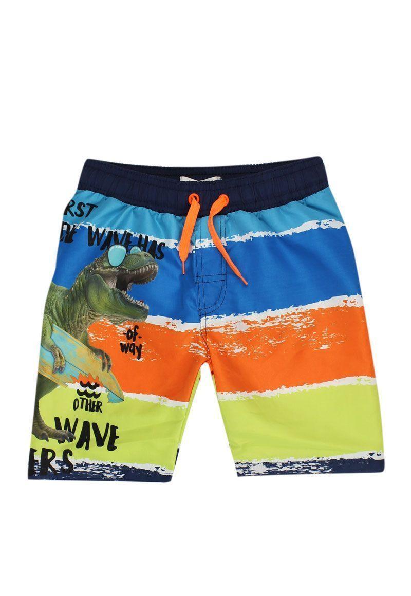 Traje De Baño Kids Niño Franjas Surfers Ficcus-0