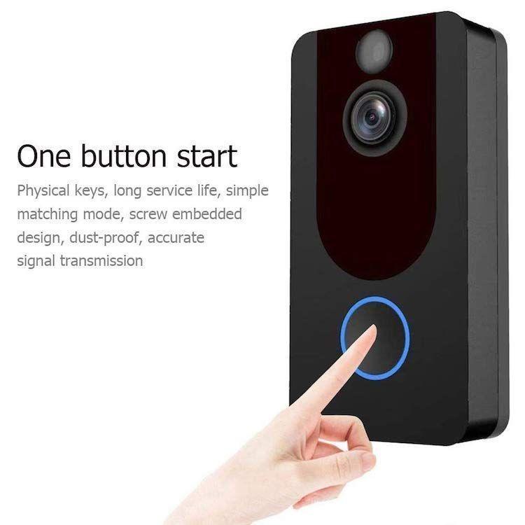 Video Citofono Inteligente Wifi Ip Full Hd 1080p Escam V7-6