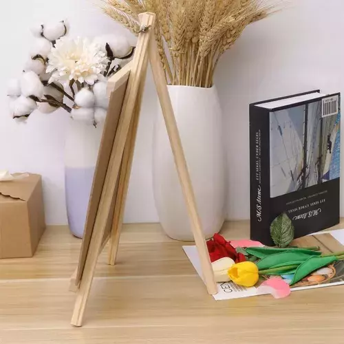 Pizarra Atril Madera Caballete Pizarras Para Niños Tiza 8985-3