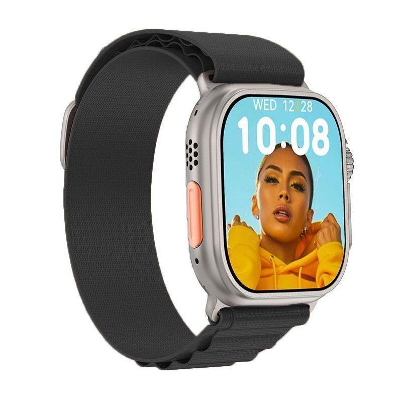 Smartwatch Bluetooth llamadas 2,1" 380mAh DT8 ULTRA MAX - naranjo-3