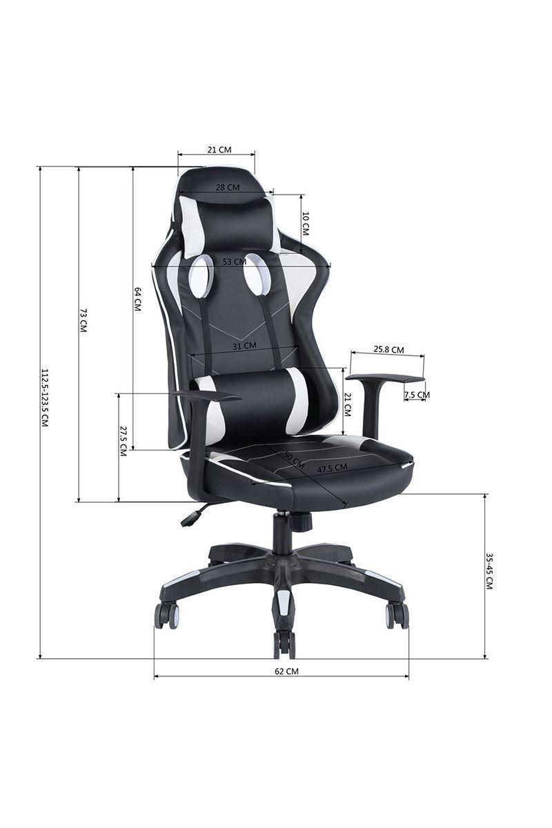 Silla Gamer Vendetta Blanco-2