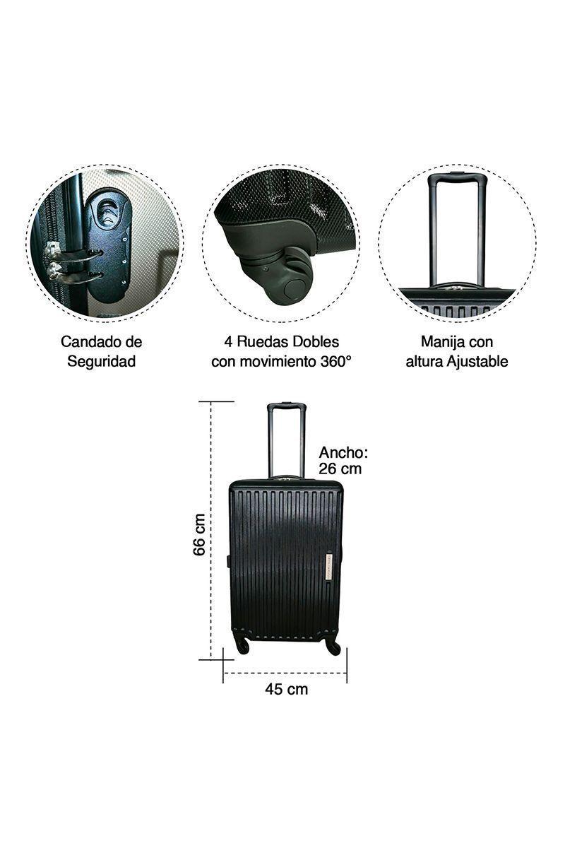 Maleta Rígida Misuri M Negro-2