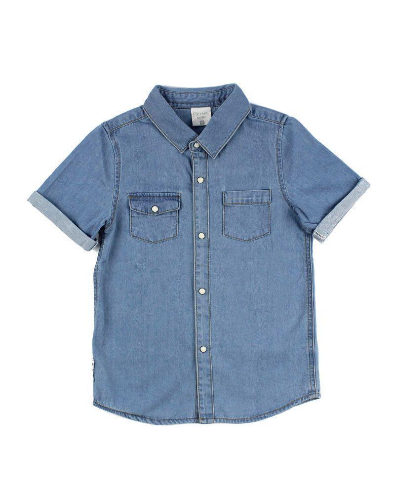 Camisa Kids Niño Jeans #Denimlife Ficcus-0