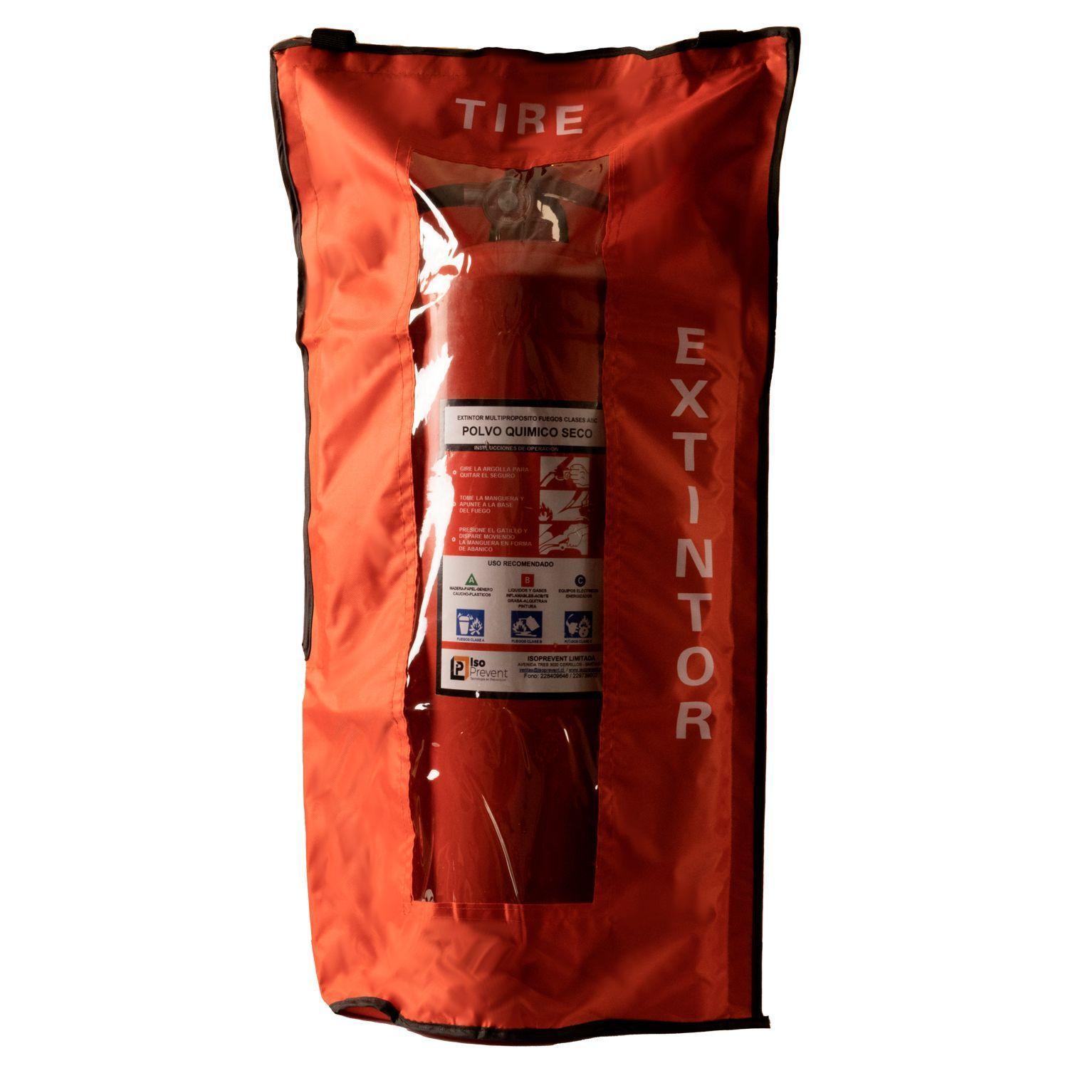 Funda Extintor polvo ABC 10 Kilos-0