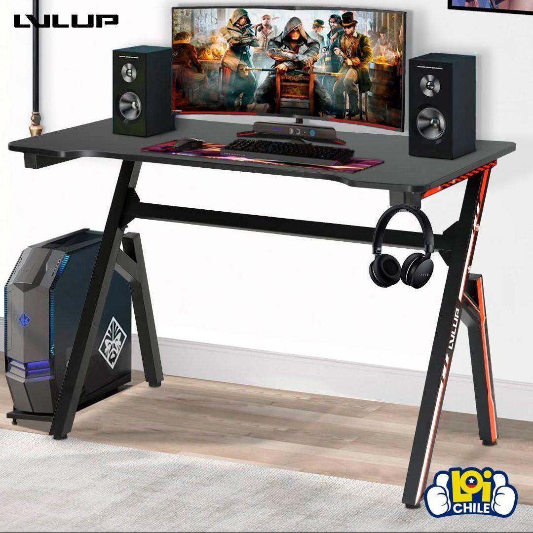 Escritorio Gamer Y Oficina Kobra Con Soporte Para Audífonos-6