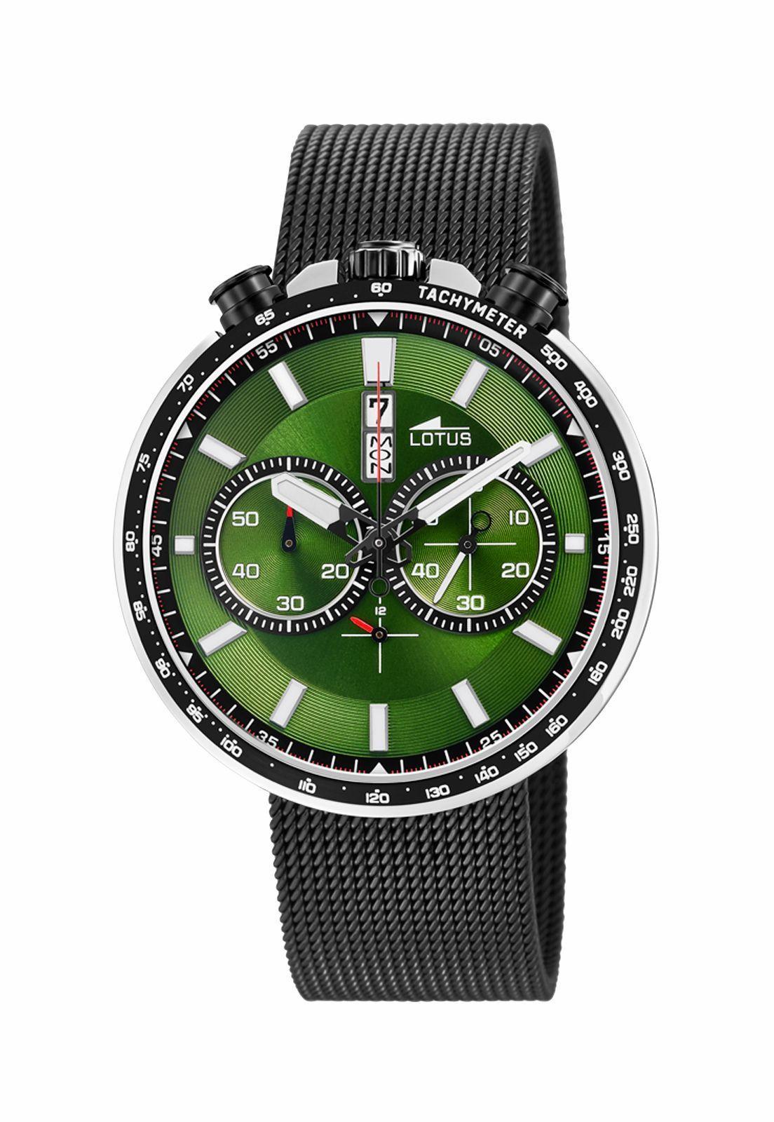 Reloj 10139/2 Lotus Verde Hombre Chrono-0