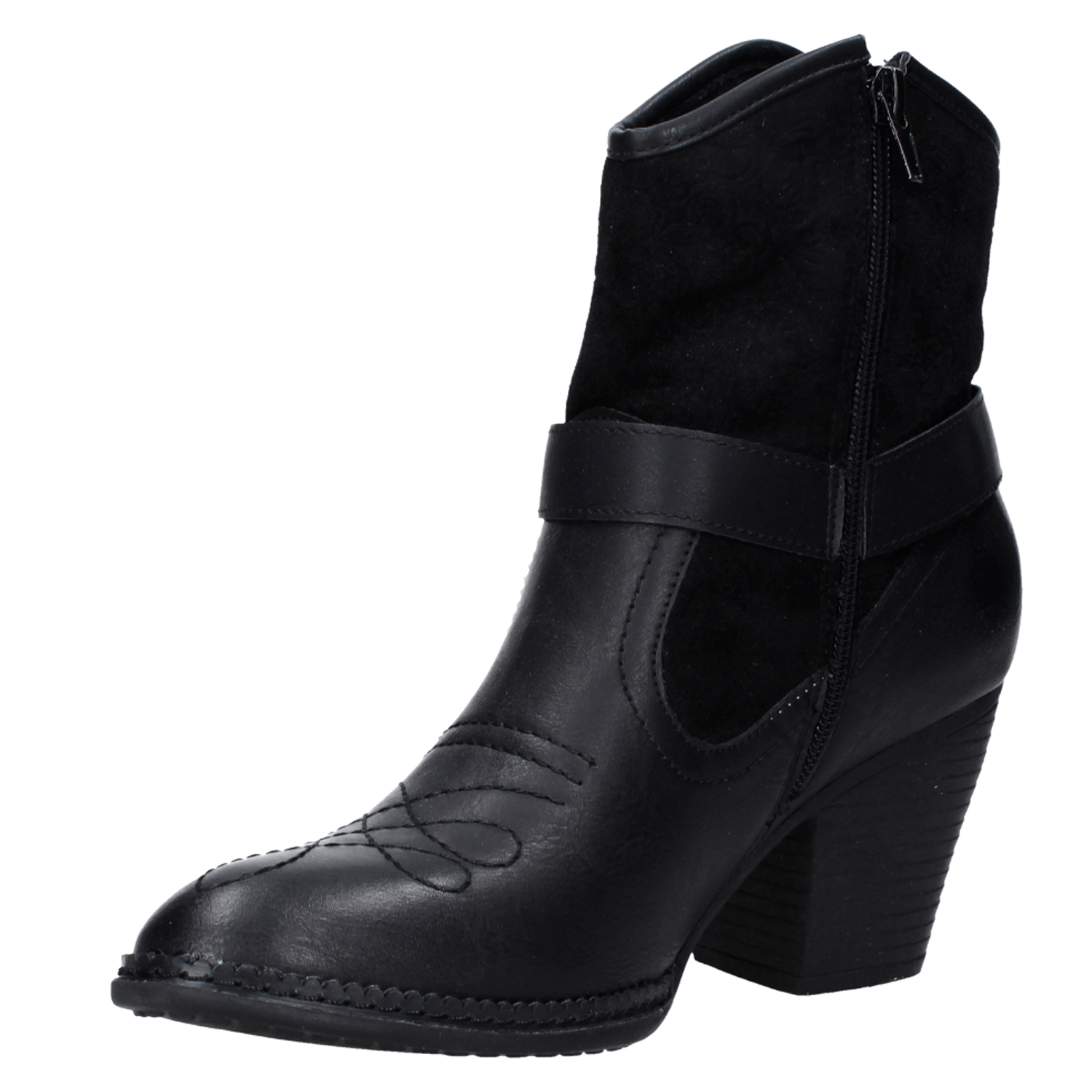 Botin Casual Mujer Dakota - W775 Negro-4