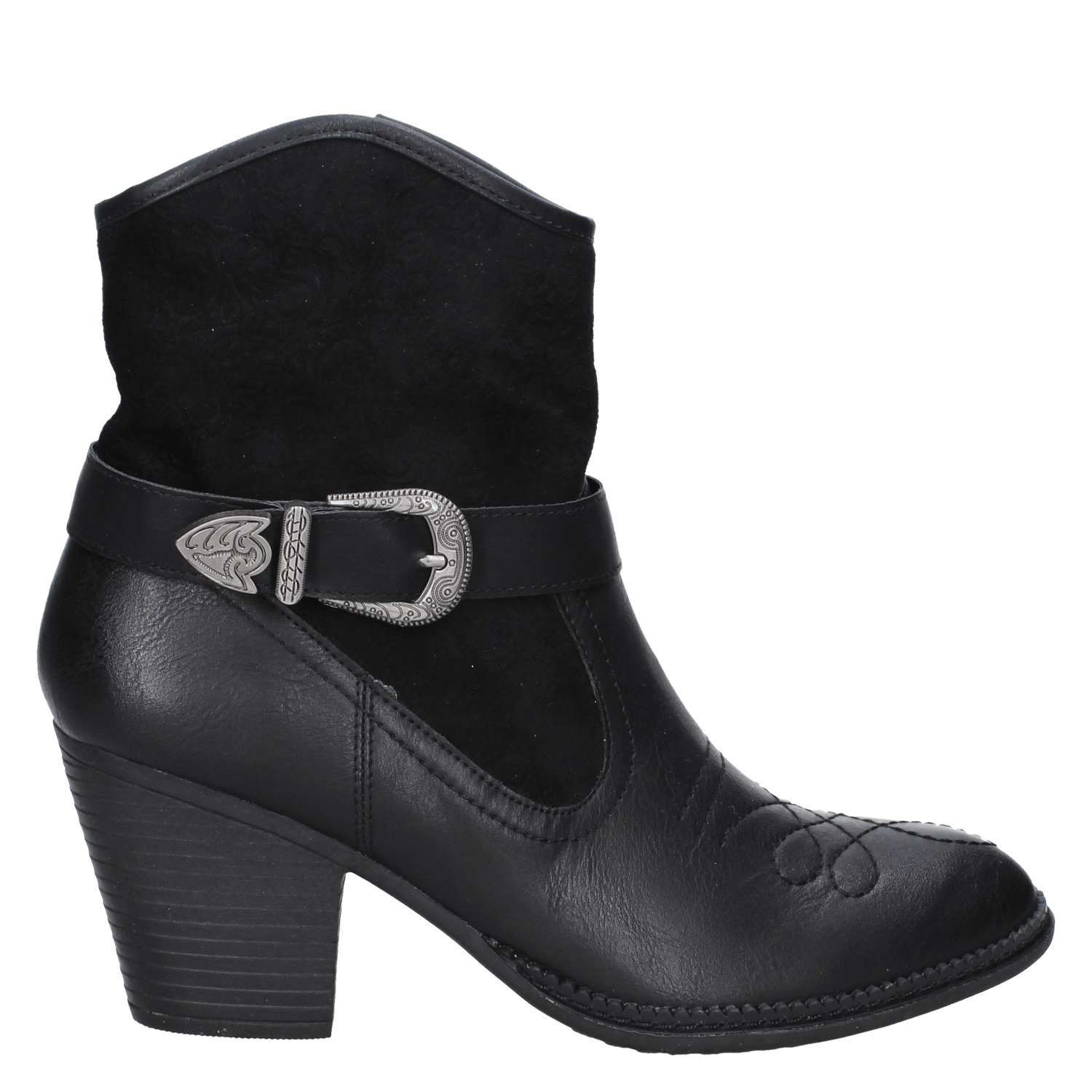 Botin Casual Mujer Dakota - W775 Negro-1