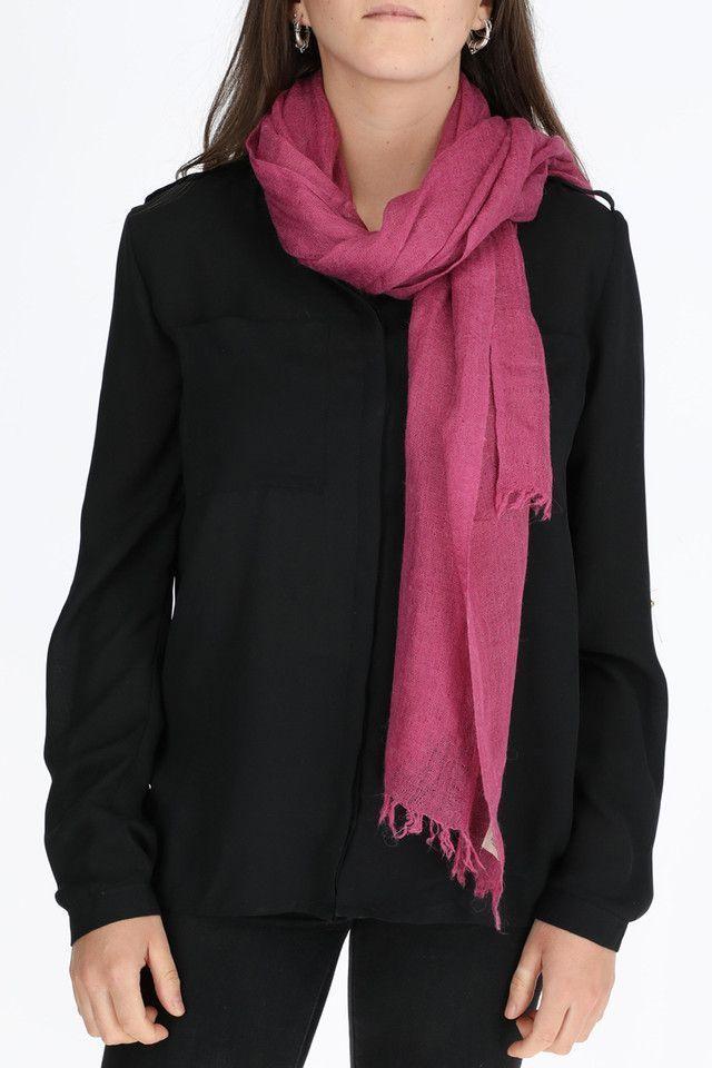 Pañuelo Liso Raspberry Fucsia Humana-2