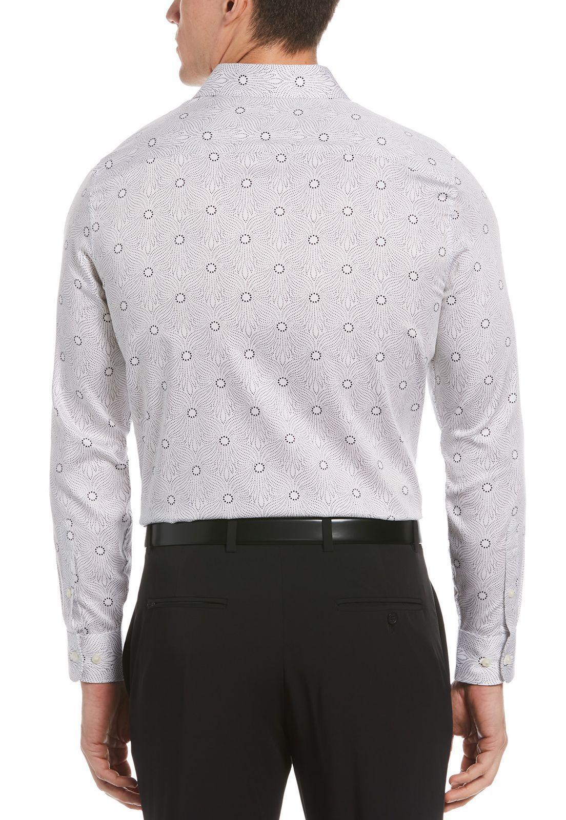 Camisa estampada blanca algodón-1