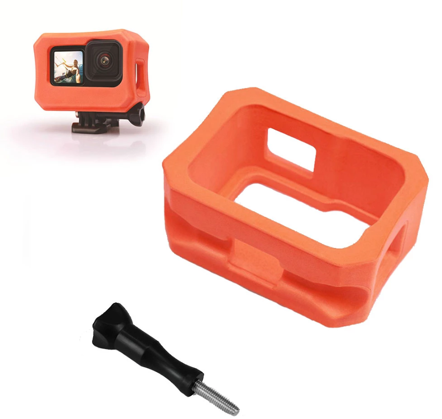 Funda Flotante Protectora Naranja para Gopro 9/10/11/12/13-2