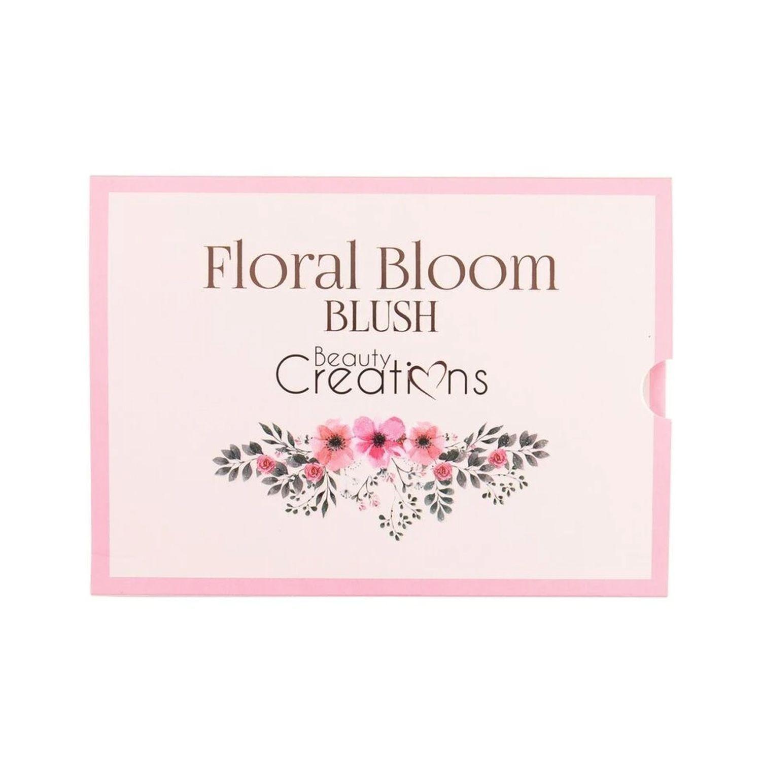 Pack Paleta Blush/ Rubor e Iluminador y Contorno "Floral Bloom" de Beauty Creations-5