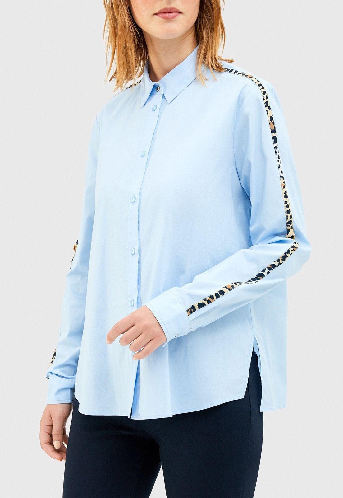 Blusa Alco- Celeste Canadienne-0